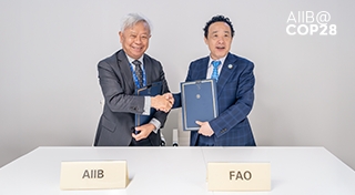 AIIB-FAO Partnership to Boost Rural Infrastructure Development