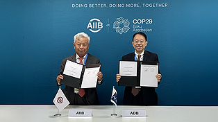 AIIB, ADB Renew Partnership to Tackle Regional Development Challenges